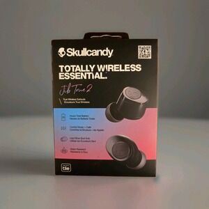 Skullcandy Jib True 2 True Wireless Earbuds  (Black) - NEW